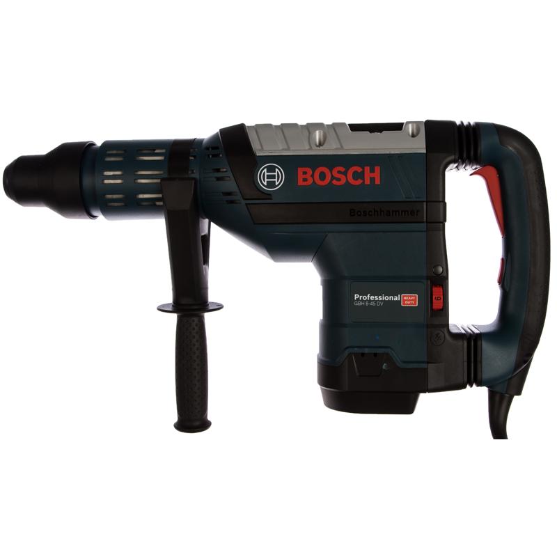 Перфоратор Bosch GBH 8-45 DV 0.611.265.000 + GWS 7-125 УШМ 0.601.388.102 в кейсе, с защитной муфтой, с виброзащитой