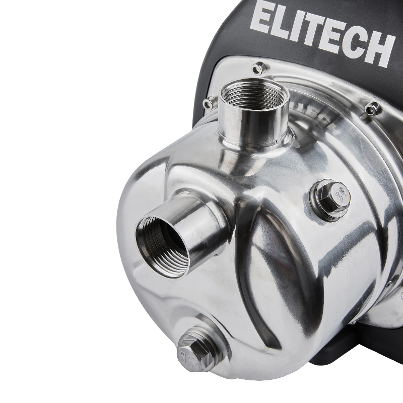 Насос поверхностный Elitech НП 800Н 205649, 800 Вт, 2900 л/ч, Н=38 м, Гл=8 м, 4 бар, ч/вод в Кинешме