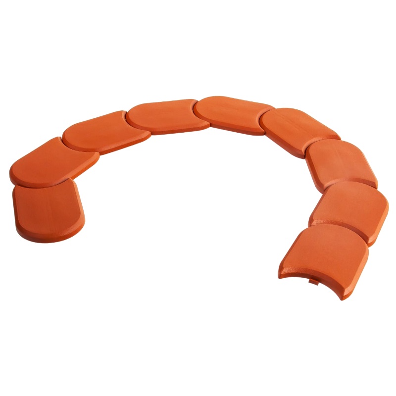 Ограждение для клумбы Prosperplast Palisada IPAK2-R624 (3.8 м, терракотовый) в Иваново