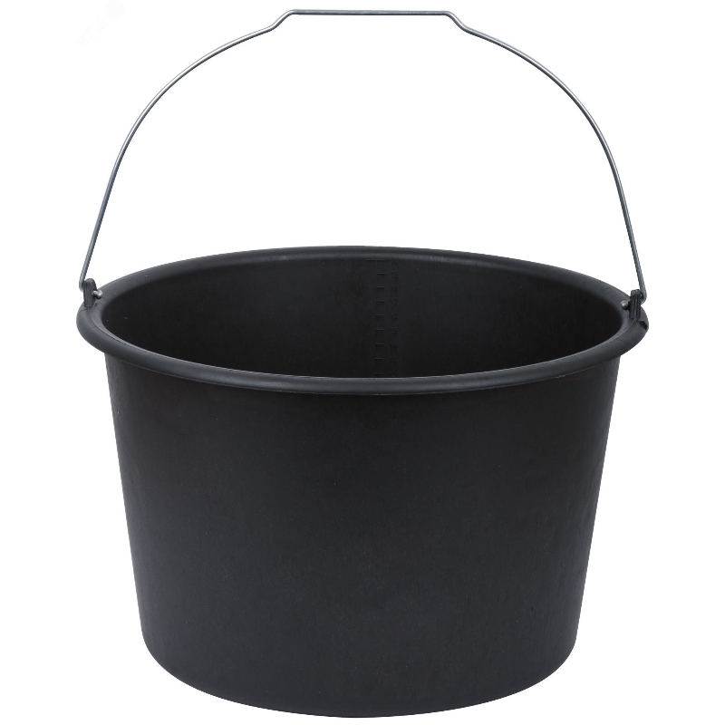 Ведро строительное пластиковое Fit 04091 для перемешивания раствора усиленные стенки 20 л 557₽