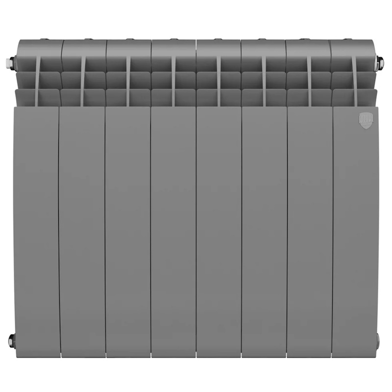 Радиатор Royal Thermo BiLiner 500 Silver Satin НС-1176319, 8 секций в Твери