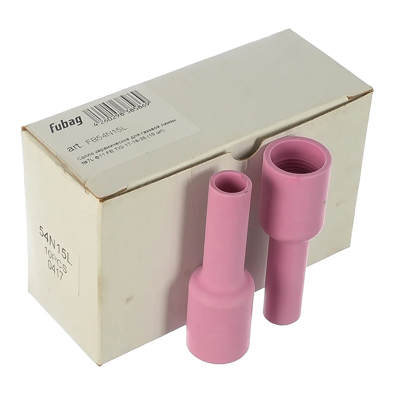 Сопло керамическое для газовой линзы Fubag FB54N15L 7L ф11 FB TIG 17-18-26 2 шт 260₽