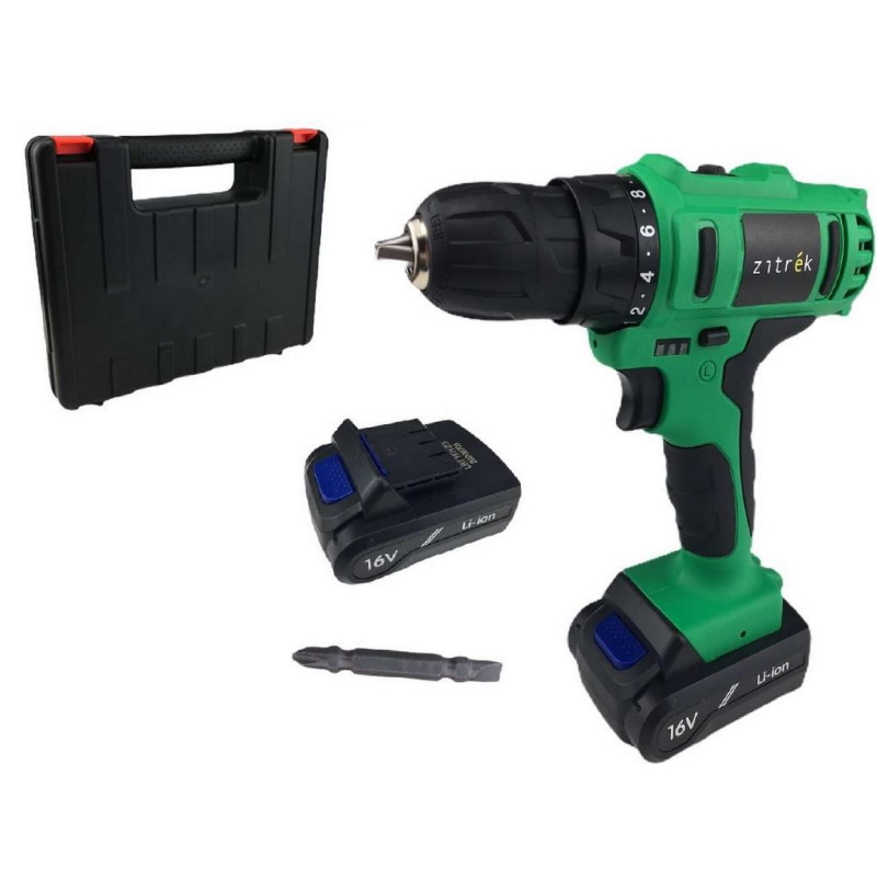 Аккумуляторная дрель-шуруповерт Zitrek Greenpower 16-Li 063-4075