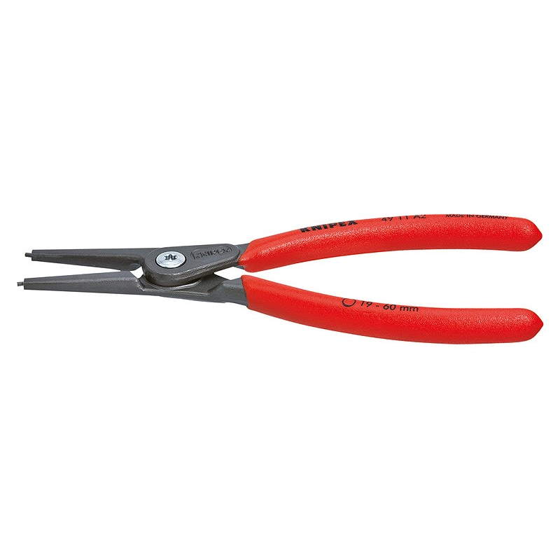 Щипцы прецизионные для внешних стопорных колец Knipex KN-4911A3, черненые, 225 mm
