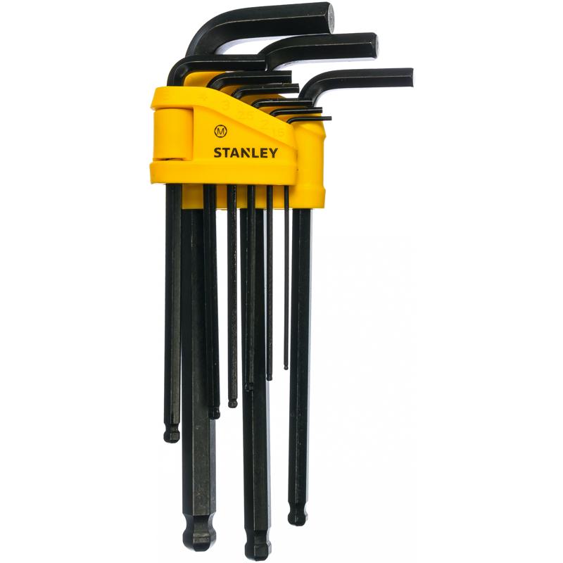 Набор шестигранных ключей Stanley 069256 (1,5-10 мм, 9 шт.) в Иваново