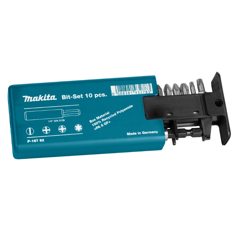 Набор насадок Makita P-16782, 10 шт. + магнитный держатель в Иваново