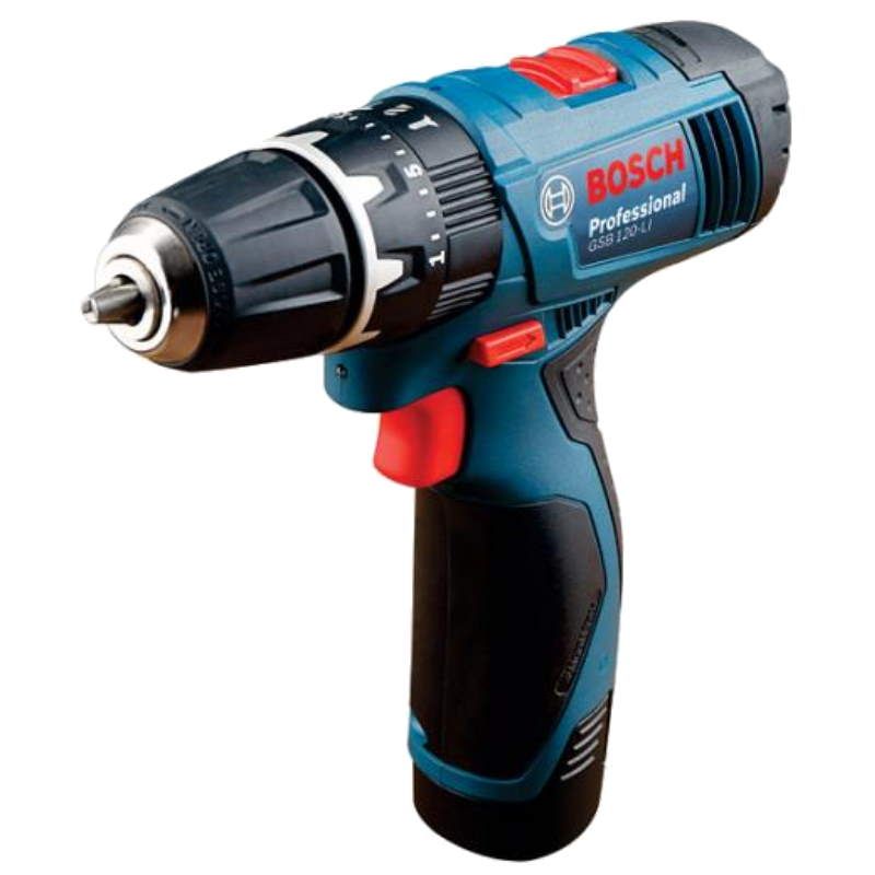 Аккумуляторная ударная дрель-шуруповерт Bosch GSB 120-Li 0.601.9G8.100 (напряжение 12 V, емкость 2 Ач, вес 0.9 кг) в Кинешме