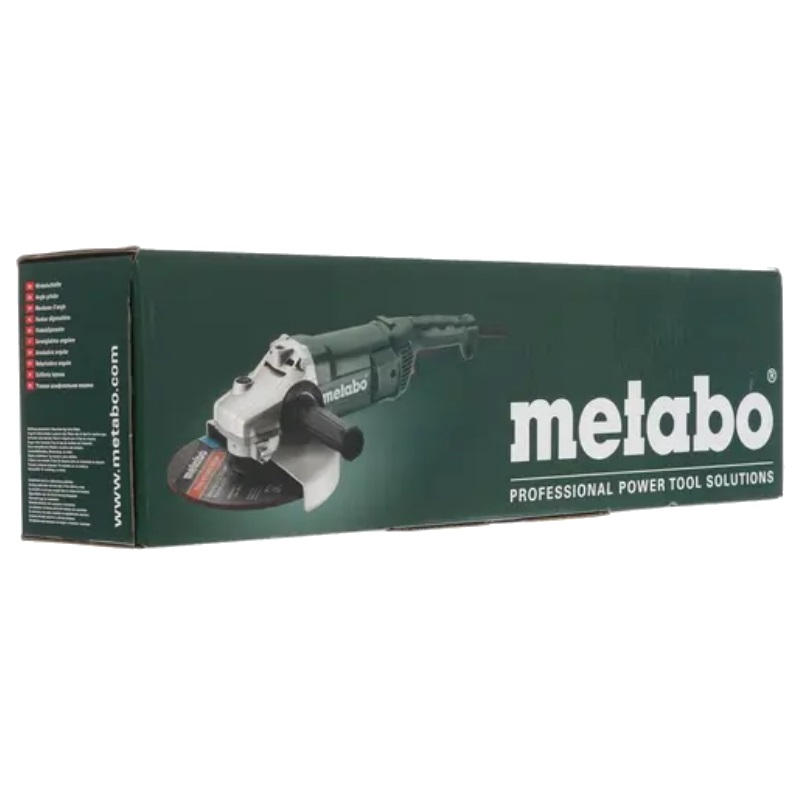 Угловая шлифмашина (болгарка) Metabo W 2000-230 606430010, 230 мм, 2000 Вт