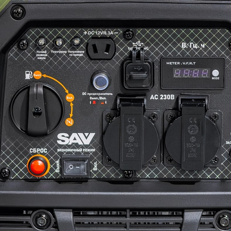 Бензогенератор инверторный SAV G3300Si 555557 в Кинешме