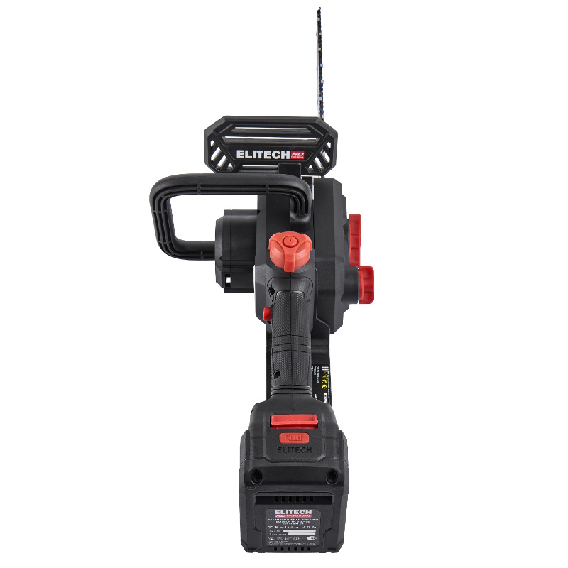 Пила цепная аккумуляторная Elitech HD CS 2012BLPK (E1611.026.01) 211701, бесщеточная, 20В, 1х4Ач и ЗУ, Li-ion