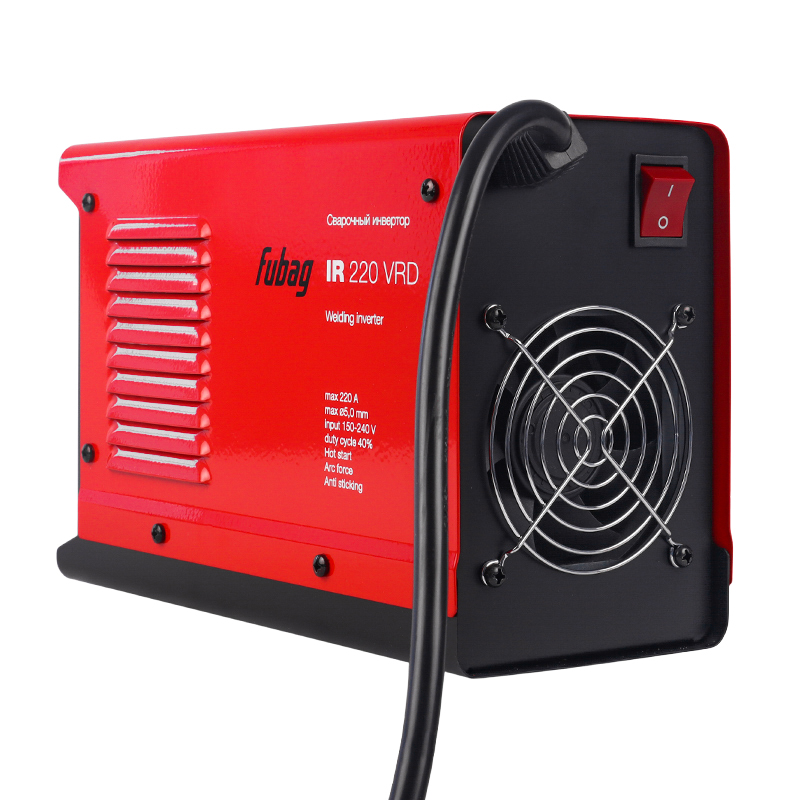Сварочный инвертор Fubag IR 220 VRD 41330 диаметр электрода 5мм