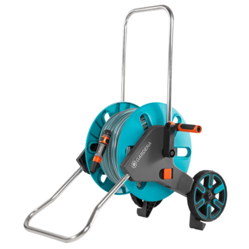 Тележка Gardena AquaRoll M со шлангом Classic 1/2" 20 м и комплектом для полива 18512-20.000.00 в Туле