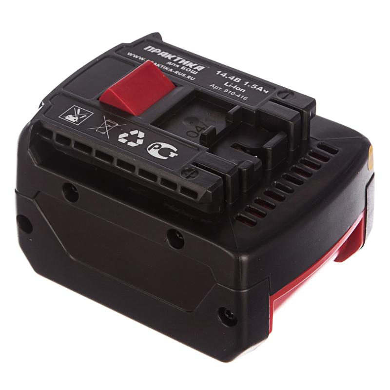 Аккумулятор Практика 910-416 (для моделей бренда Bosch, 14.4В, Li-ion)