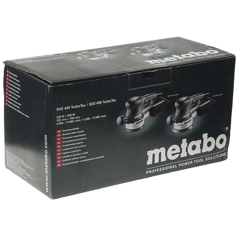 Эксцентриковая шлифмашина Metabo SXE 450 TurboTec в Костроме