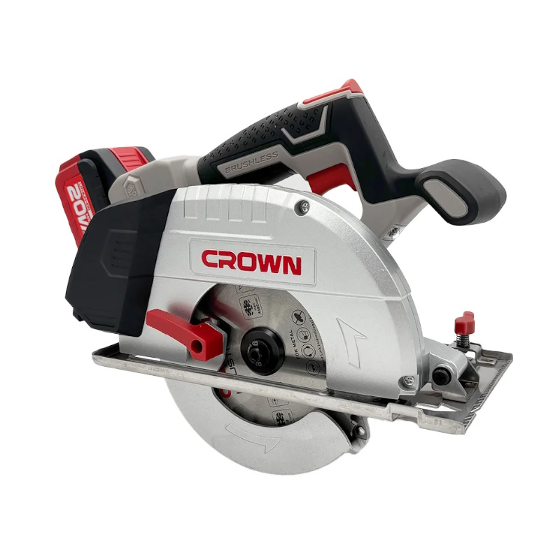Пила дисковая по металлу Crown CT25040-150HX-4 BMC, аккумуляторная, бесщеточная, 20В 2х4.0Ач в Вологде