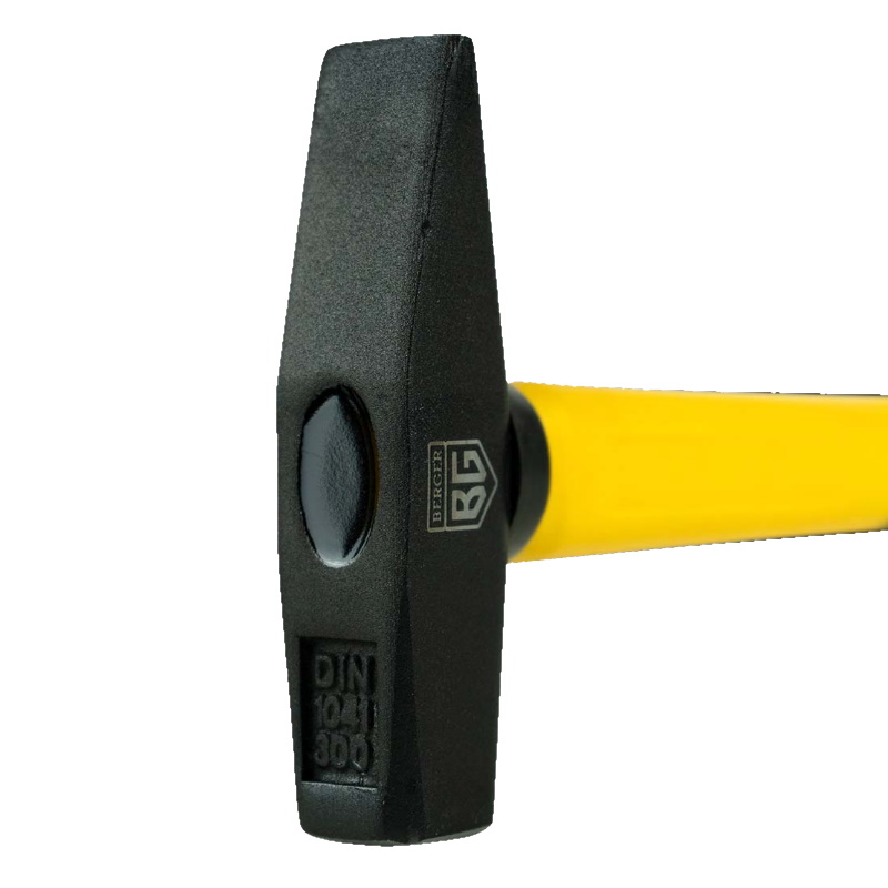 Молоток слесарный Berger BG1513, кованый, фиберглассовая рукоятка, 0.3 кг в Коврове