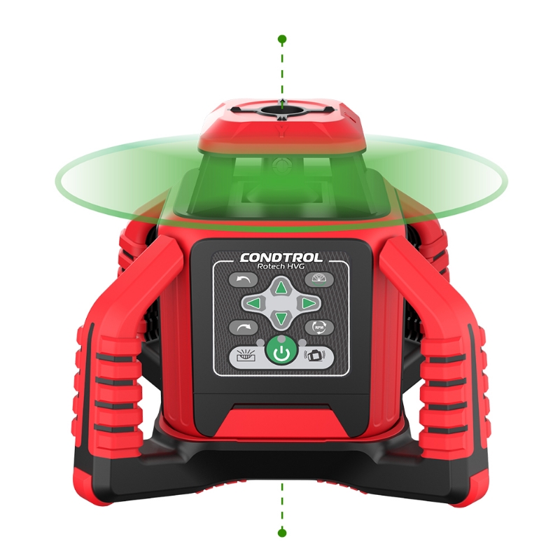 Ротационный лазерный нивелир Condtrol Rotech HVG 1-002-103 400 м