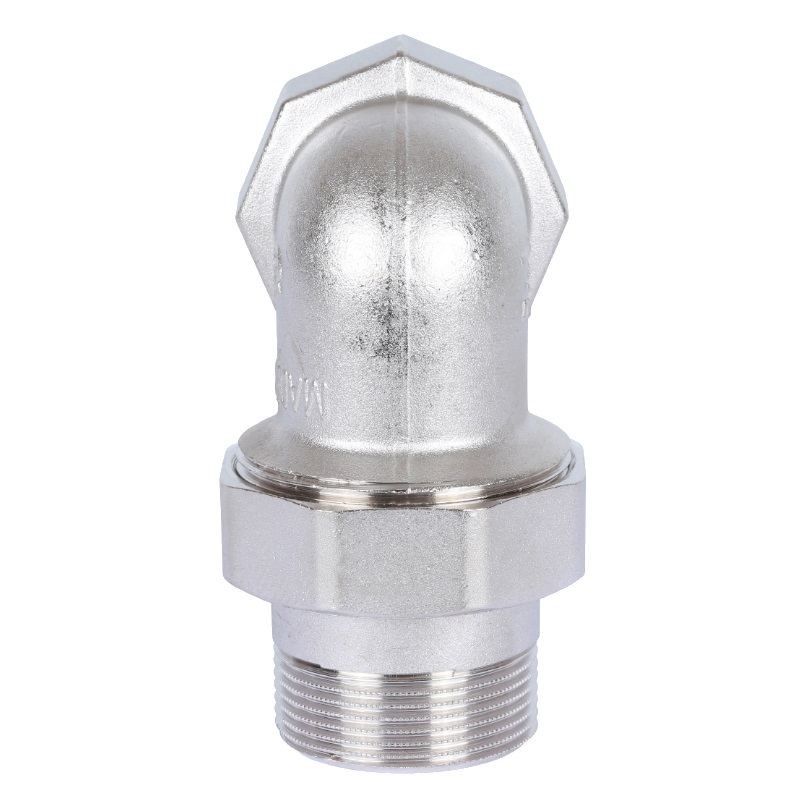 Американка угловая Stout SFT-0057-000114 ВН, 1"1/4, уплотнение под гайкой o-ring кольцо, никелированное в Твери