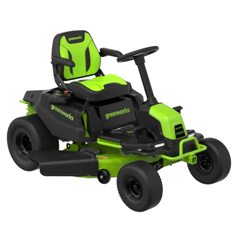 Газонокосилка самоходная аккумуляторная Greenworks GC82LT107 7404507, с местом оператора, без АКБ и ЗУ в Твери
