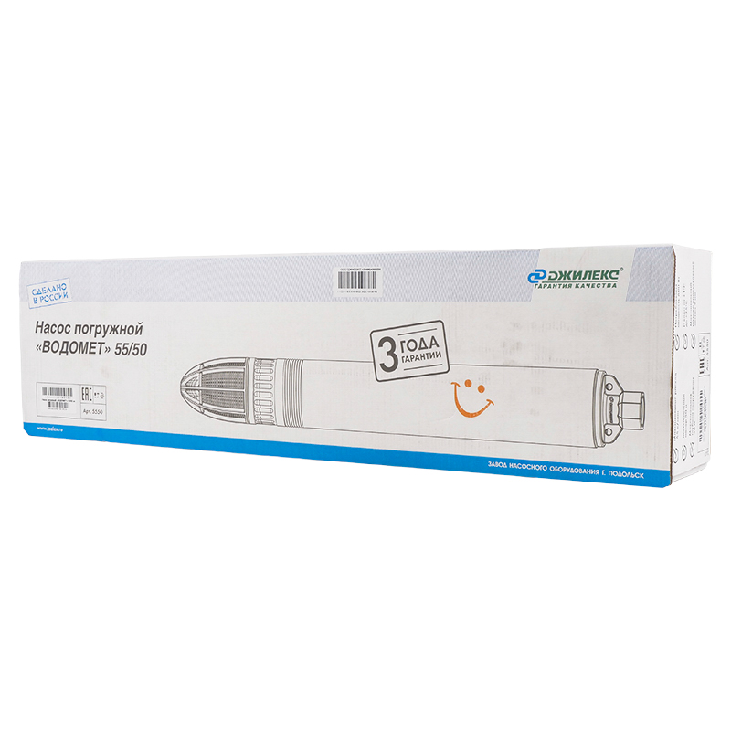 Скважинный насос для артезианских скважин Джилекс Водомет Проф 55/50