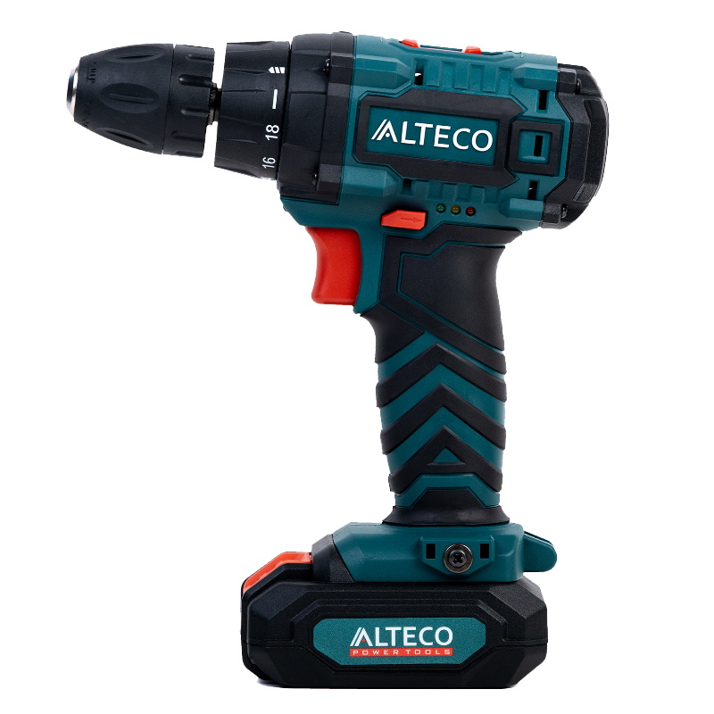 Аккумуляторная дрель-шуруповёрт Alteco CD 1610 Li X2 33504 в Кинешме