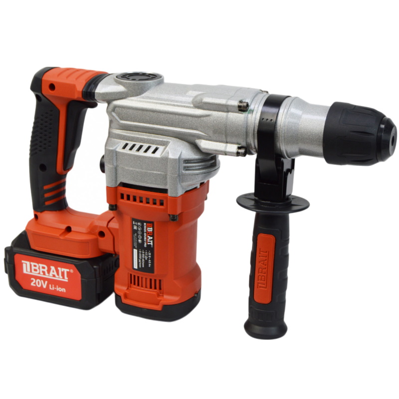 Аккумуляторный перфоратор Brait BCRH26-4DUBLV PRO 21.01.254.087 в кейсе, с виброзащитой в Муроме