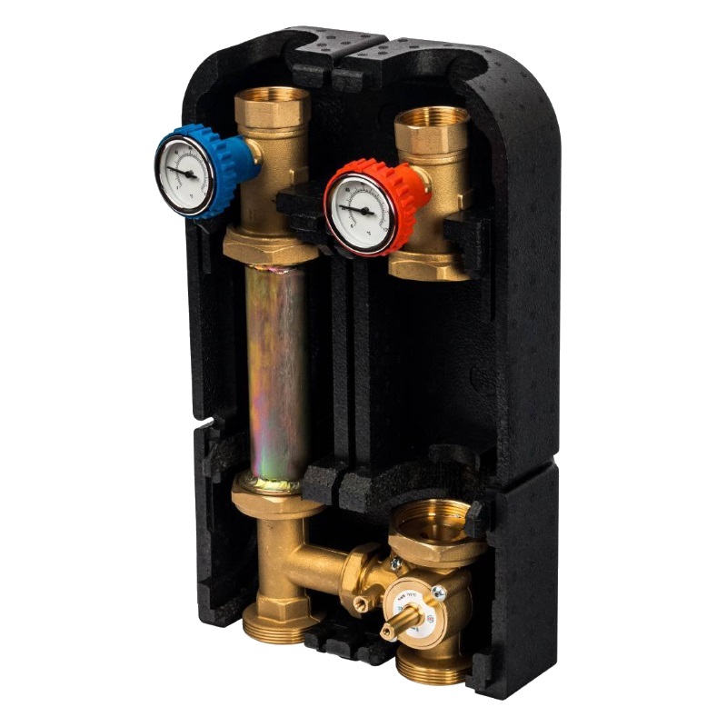 Насосная группа Stout SDG-0007-003201, с 3-х ходовым приводным смесителем, 1 1/4", без насоса DN 32 в Муроме