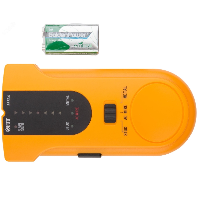 Детектор напряжения Fit Профи 56534 деревянных и металлических балок 3 в 1 4557₽