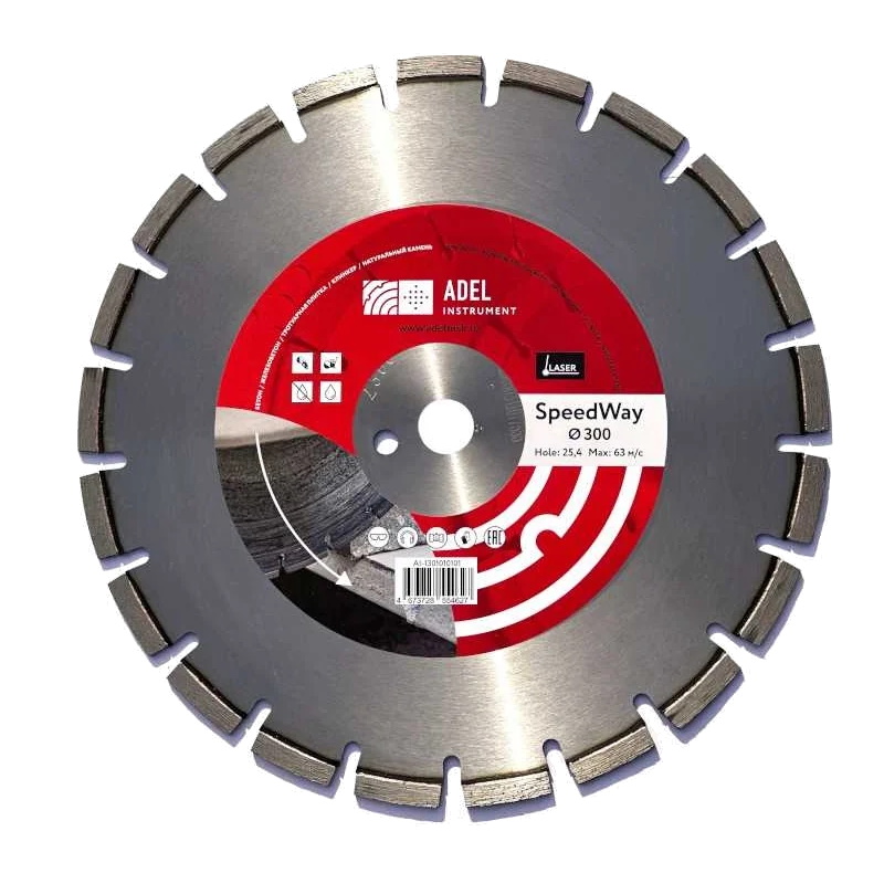 Диск алмазный Adel Instrument BlackRoad 00-00016282, Ø300*3.0*25.4 в Рыбинске