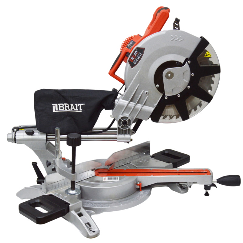Пила торцовочная Brait BMS 305LT 21.01.298.063, 2300 Вт, 220В/50Гц, двигатель однофазный в Рыбинске