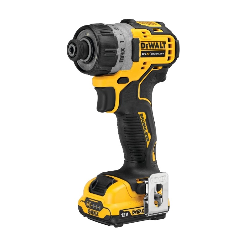Аккумуляторный бесщеточный винтоверт DeWalt DCF601D2-QW (питание 12v, max 1100 оборотов, профессиональный) в Туле