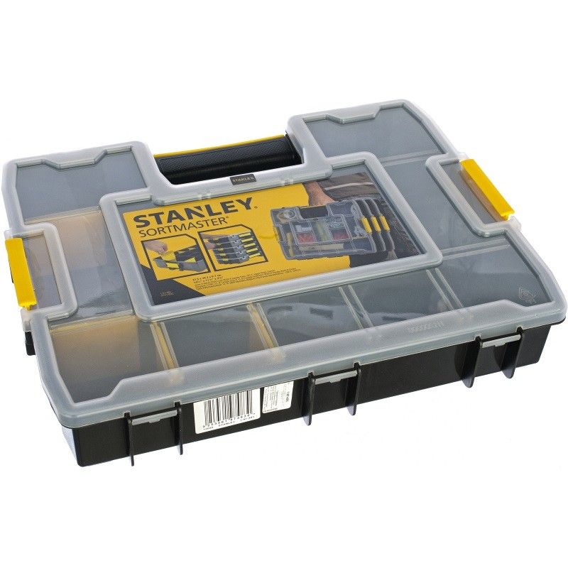 Органайзер для инструмента Stanley Sortmaster Junior 197483 (пластиковый, 375x67x292 мм) в Костроме
