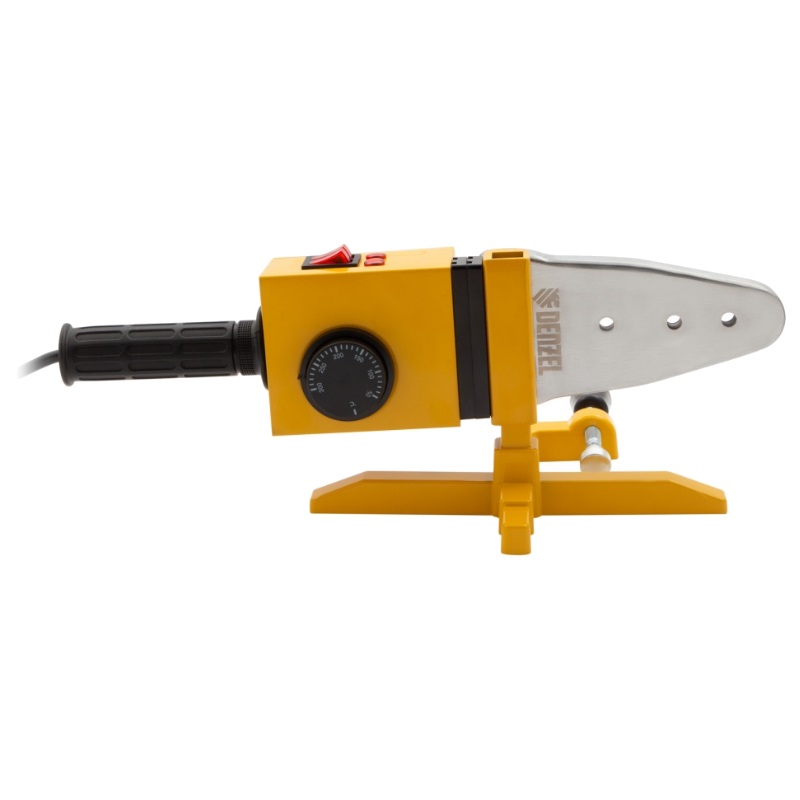 Аппарат для сварки пластиковых труб враструб Denzel DWP-1500 напряжение 220 вольт температура до 300 C