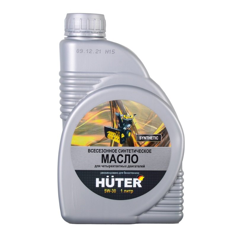 Масло моторное Huter 5W-30 73/8/1/2 синтетическое, для четырёхтактных двигателей, 1 л