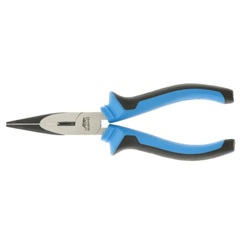 Длинногубцы прямые Барс 17195 160 мм хром-ванадий двухкомпонентные рукоятки 426₽