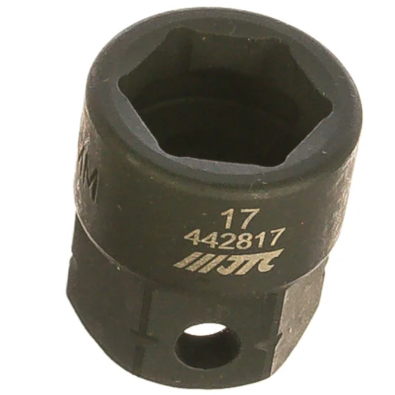 Головка торцевая ударная мини JTC JTC-442817 6-гранная 12х17мм длина 28мм 366₽