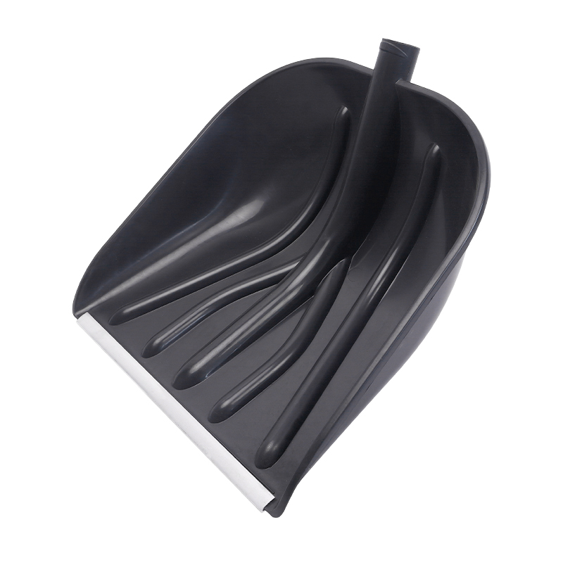 Лопата пластмассовая Мороз 410х410 алюминиевая планка без черенка 232₽