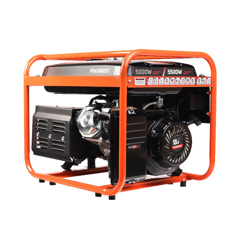 Бензиновый генератор Patriot Max Power SRGE 6500, 474103166 в Кинешме