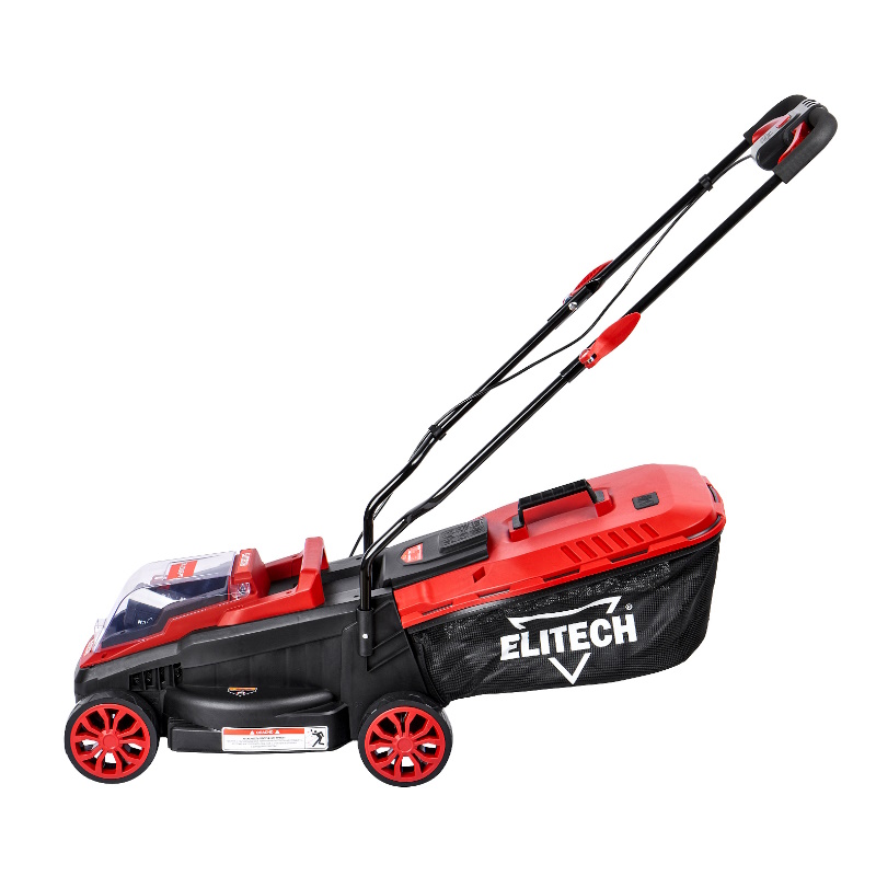 Газонокосилка аккумуляторный Elitech ГА 2032БТК (E1601.028.01) 205486, б/щет, 20В, 1х4Ач, ELP, 32 см в Угличе