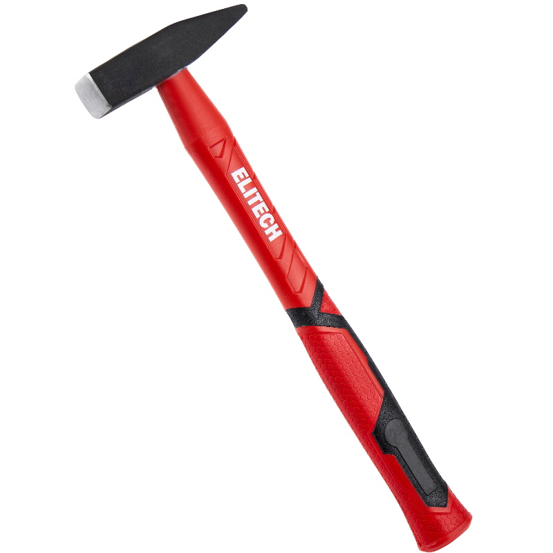 Молоток слесарный Elitech 610103 207243, 300 г, ручка фибергласс  в Вологде