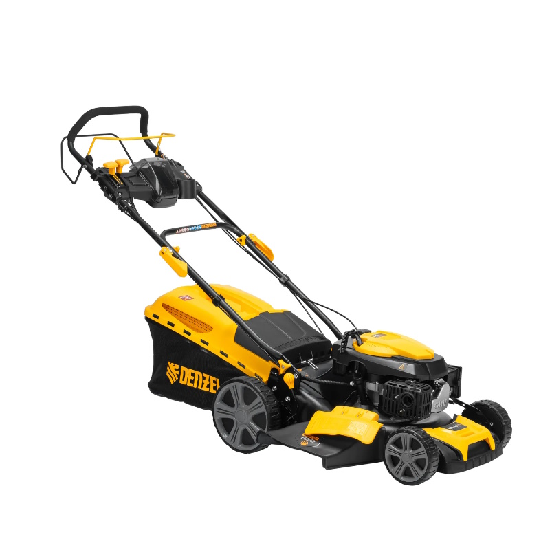 Газонокосилка бензиновая Denzel GLD-460SP-VE, 4,5 л.с., ширина скашивания 46 см, 58809