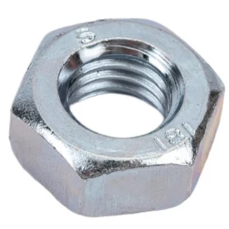 Гайка Starfix SMC1-47278-10 М10 шестигранная цинк класс прочности 6 DIN 934 100 шт в картонной упаковке 211₽