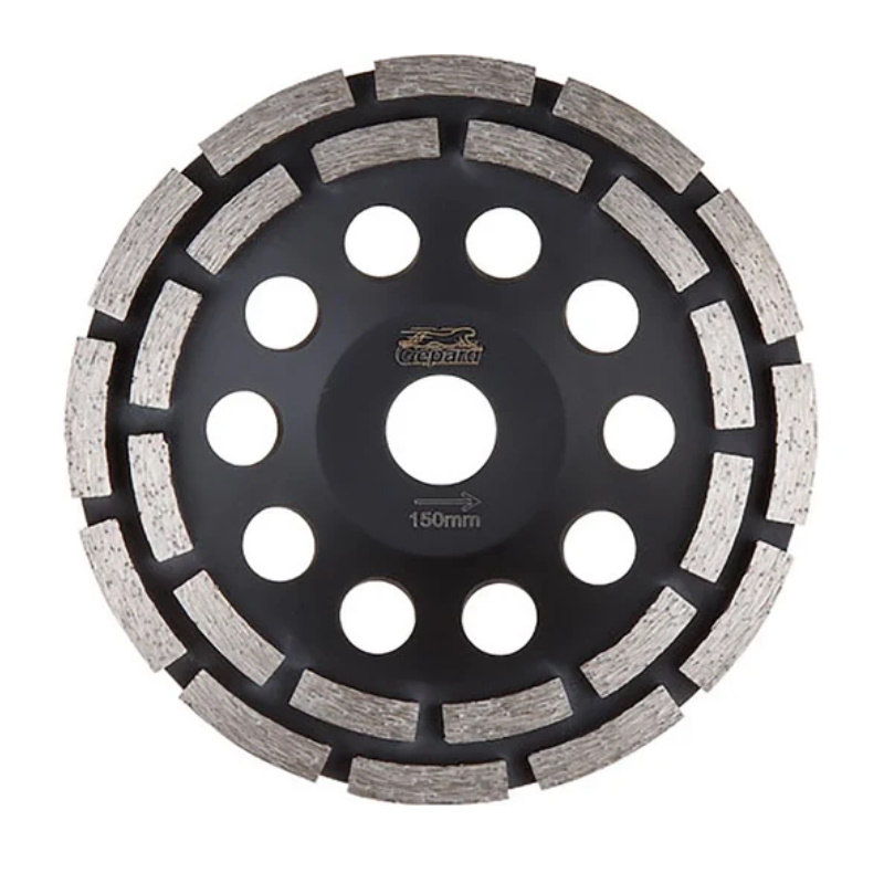 Алмазная чашка двурядная Gepard GP0808-150 150 мм бетон  в Костроме