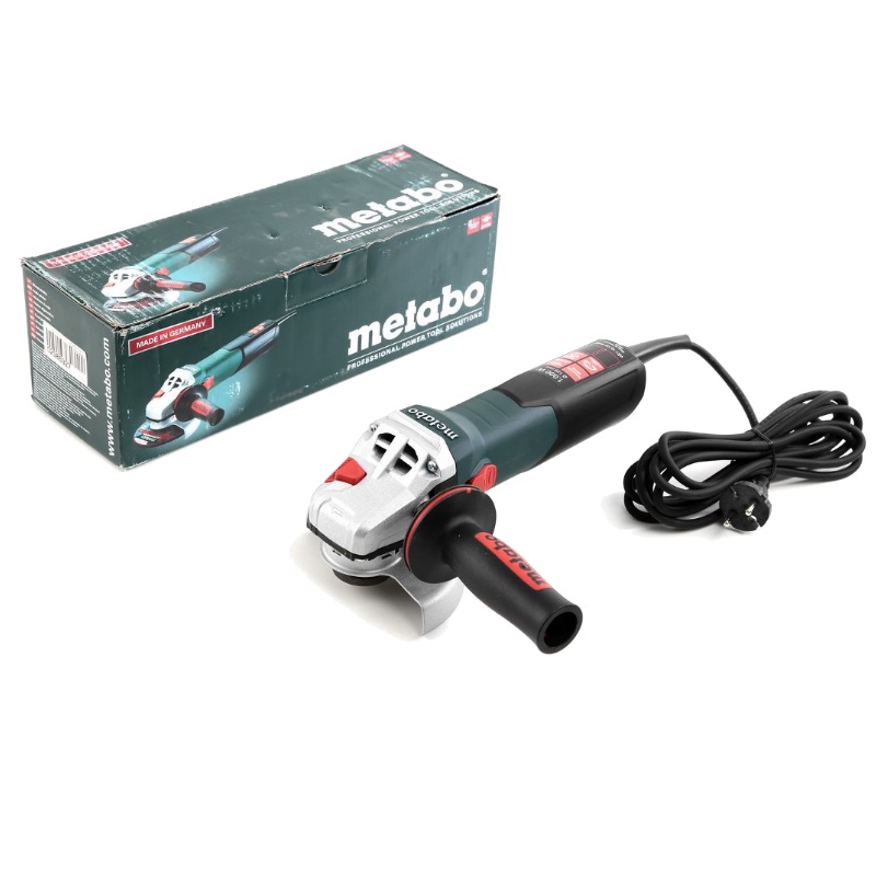 Угловая шлифмашина (болгарка) Metabo WEV 10-125 Quick 600388000, 125 мм, 1000 Вт, плавный пуск, регулировка оборотов в Рыбинске