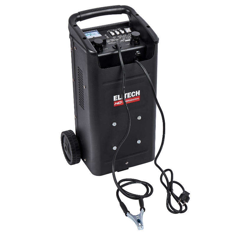 Устройство пуско-зарядное Elitech HD EBC 320/180 206812, 12/24 В, 1.0/6.4 кВт, заряд 16/30 А
