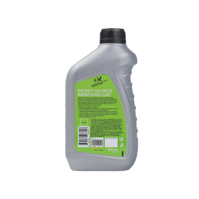 Масло цепное Patriot Favorite Bar&Chain Lube 850030601, 0.946 л