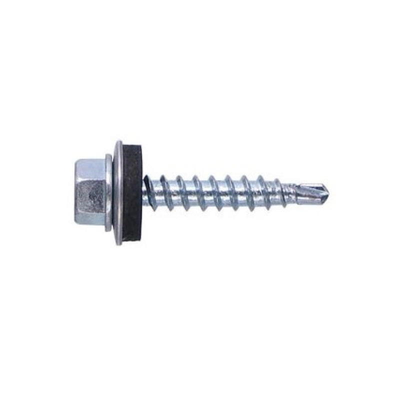 Саморез кровельный Starfix SMC3-89097-250 63х19 мм цинк шайба с прокл PT3 250 шт в карт уп 791₽