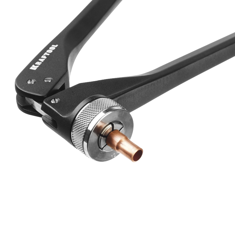 Расширитель-калибратор для муфт под пайку труб из цветного металла Kraftool 23650-H12, d 10,12,15,18,22,28мм, 1/4",3/8",1/2",5/8",3/4", бокс