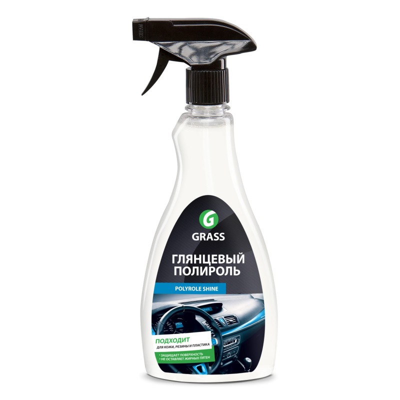 Полироль для кожи, резины и пластика Grass Polyrole Shine 340340, 500 мл в Угличе