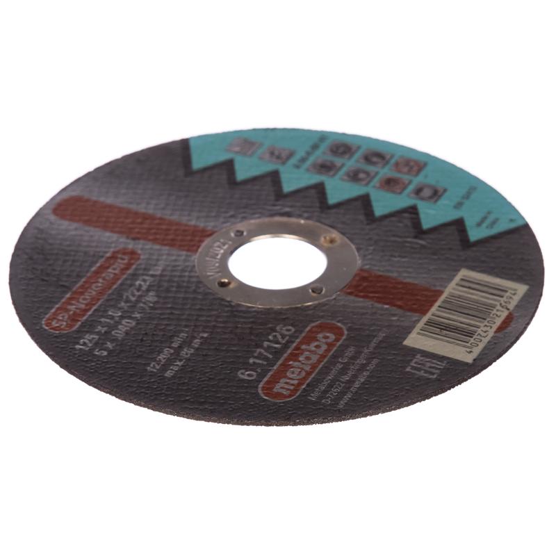 Отрезной круг по нержавеющей стали Metabo SP-Novorapid 617126000 (125x1x22,2 мм) в Муроме